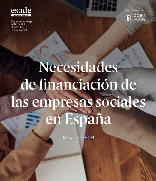 Necesidades de financiación de las empresas sociales en España