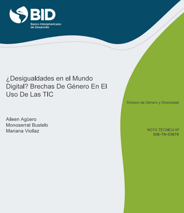 ¿Desigualdades en el mundo digital?: Brechas de género en el uso de las TIC