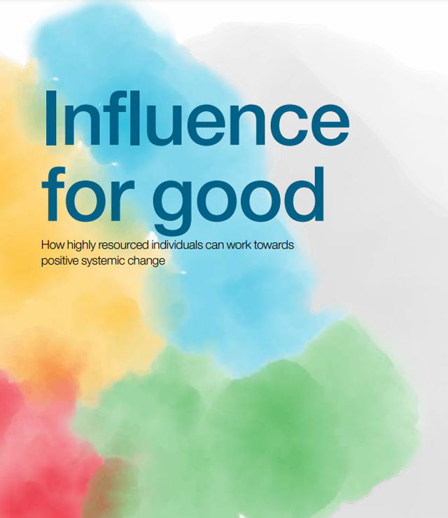 Influence for Good: How Highly Resourced Individuals Could Work Towards Positive Systemic Change