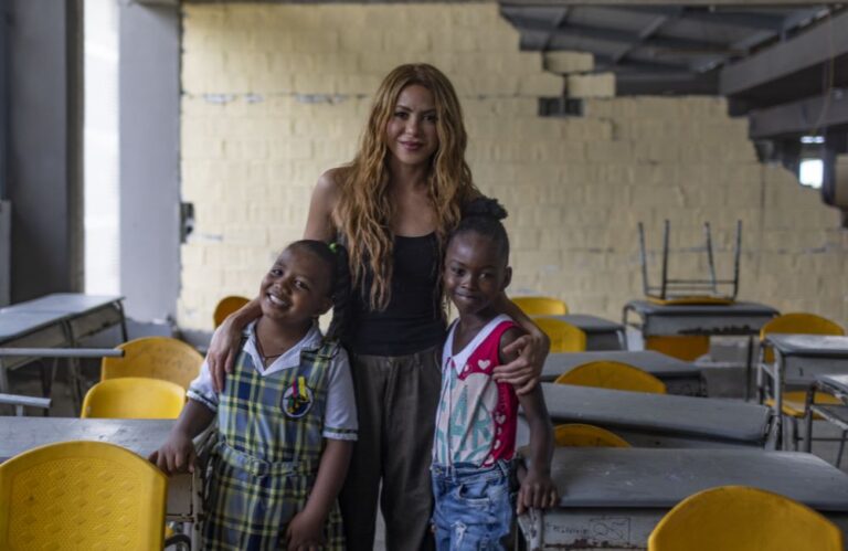 Shakira visita Chocó
